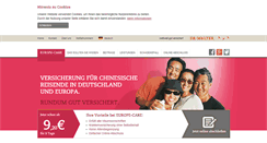 Desktop Screenshot of europe-care.de