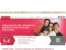 Tablet Screenshot of europe-care.de